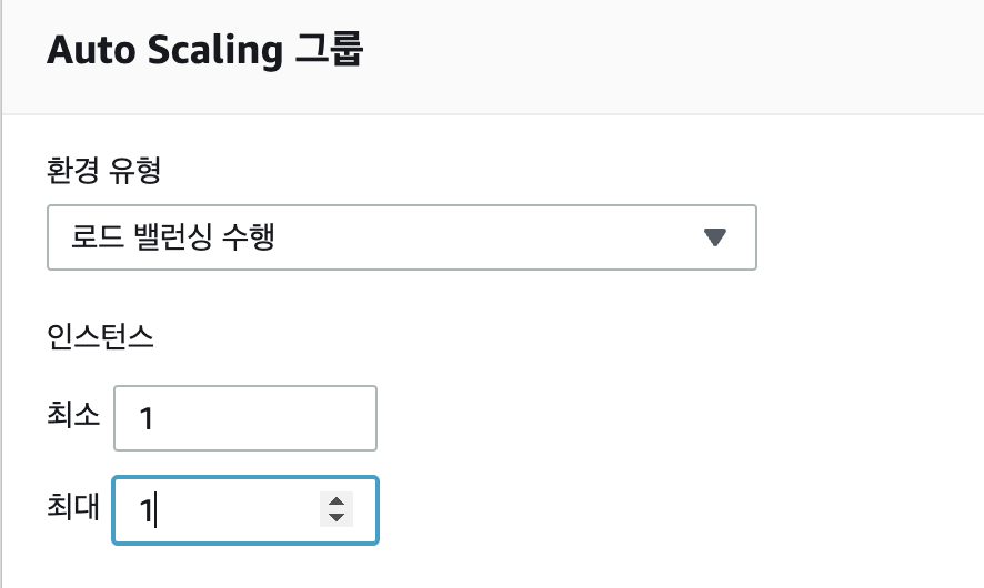 용량 - Auto Scaling 그룹